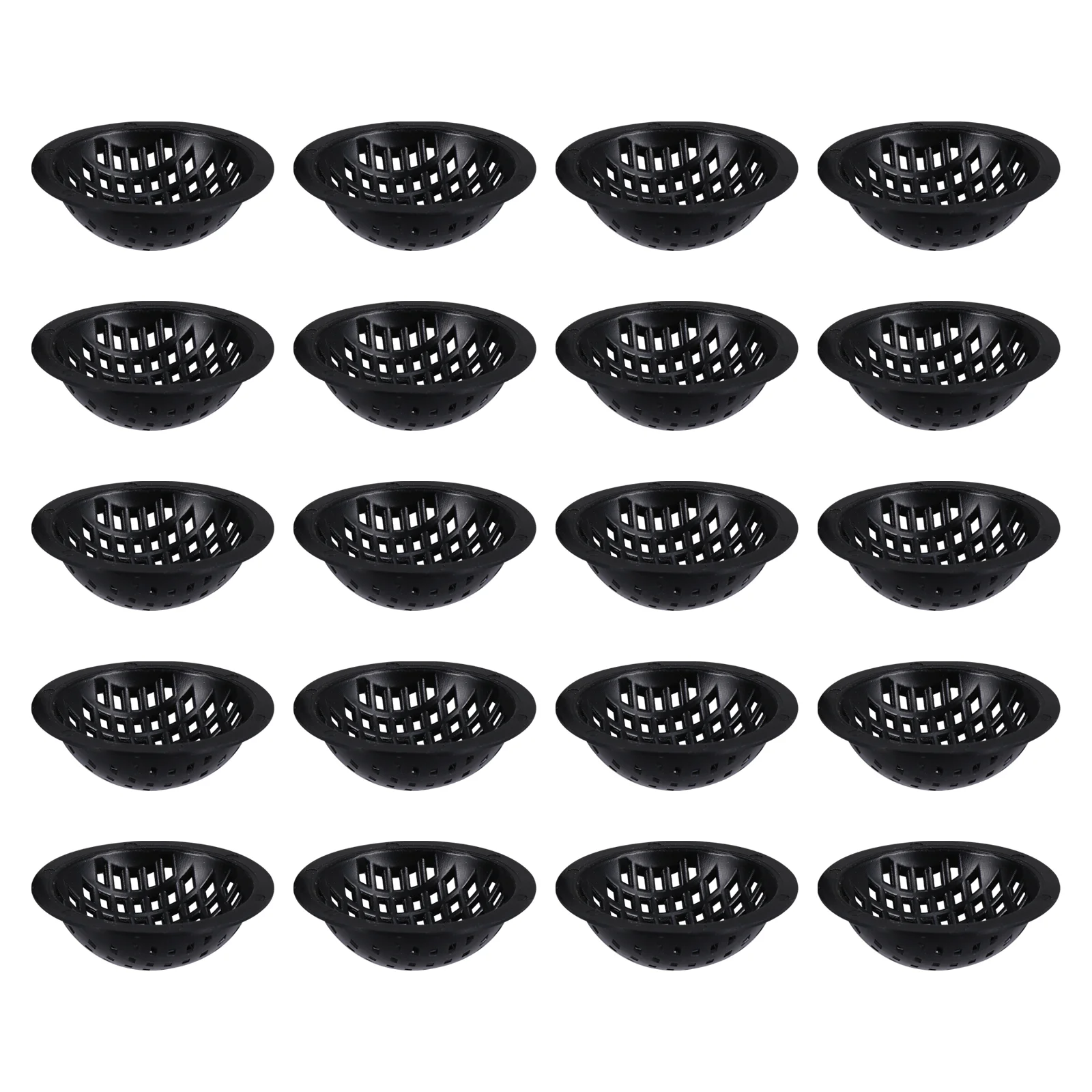 

20 Pcs Flower Pot Mat Round Planter Flower Pot Drainage Mesh Coaster Flower Pot Hole Mesh Pad Bonsai Pot Bottom