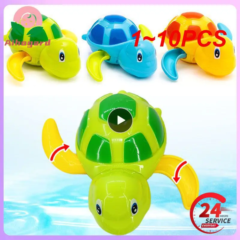 

1-10 шт., детская игрушка-черепаха для купания