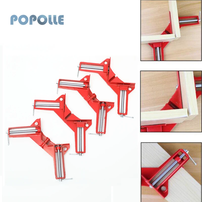 

Right-angle Clip DIY Glass Fish Tank Quick Repair Clip Photo Frame Clip Woodworking Photo Frame Clip Fixed Clip Woodworking Tool