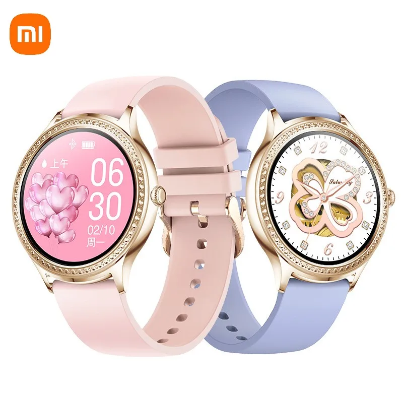 

XIAOMI Women Smart Watch Ak35 Body Temperature Blood Pressure Monitor Waterproof Watch Sleep Monitoring Smartwatch for Women