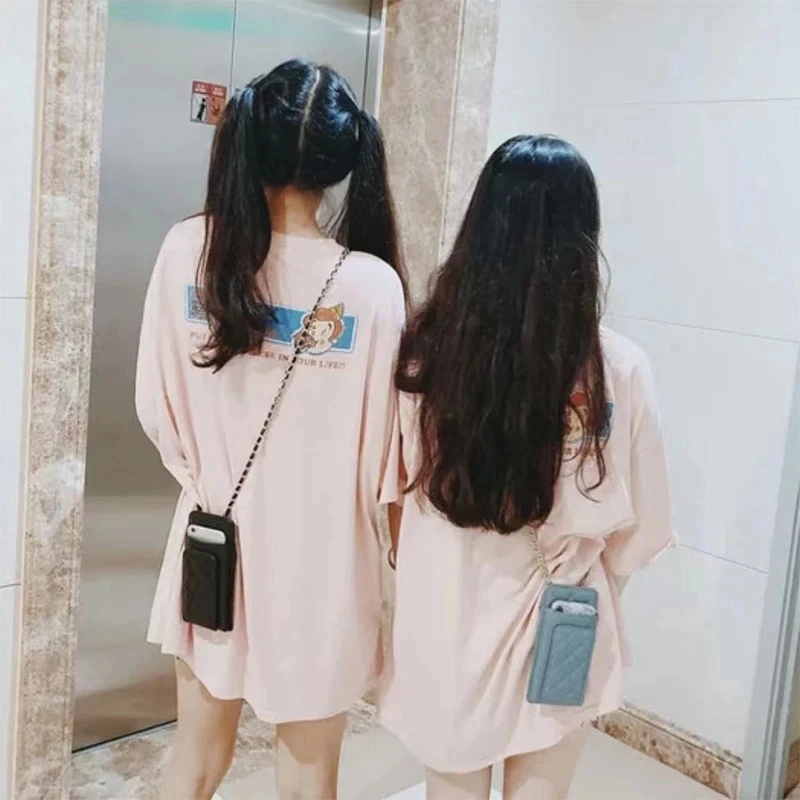 100% Genuine Leather Phone Bag Trendy Brand New Handbag Rhombus Cowhide Multi-Functional Mini Crossbody Shoulder Bag Wallet Gift