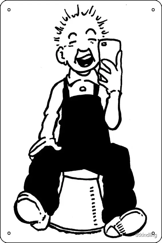 Oedrtqi Oor Wullie селфи искусство печати смешной металлический жестяной знак для дома