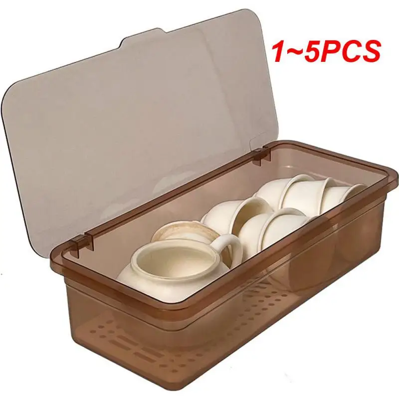 

Box Cutlery Organizer Storage Kitchen Desktop Kitchen For With Tray Tea Kitchen Drain Set Lid Home Storage Boxes