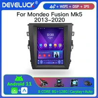 2 din android 11 car radio for mondeo fusion mk5 2013 2020 multimedia video player navigaion gps split screen carplay head unit