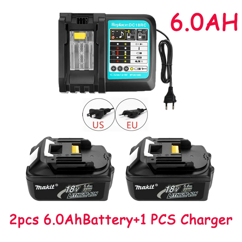 

Upgraded Superbattery 18V Makita BL1860 BL1850B BL1850 BL1840 BL1830 BL1820 BL1815 LXT-400 Replacement Lithium Battery