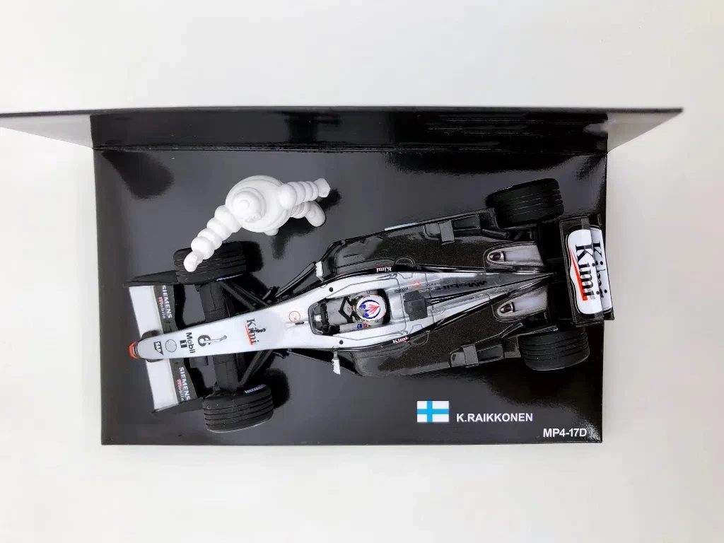 Minichamps 1:43 F1 2003 MP4-17D Raikkonen моделирование ограниченная серия смола металл