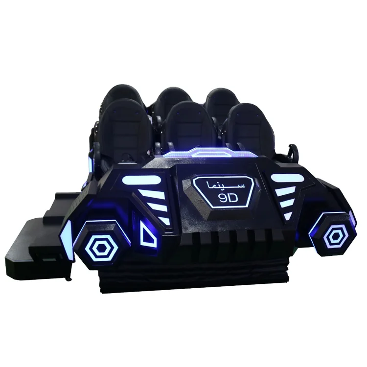 

High Profit Coin Operated Game Machine VR Simulator 9D Cinema Virtual Reality Equipment