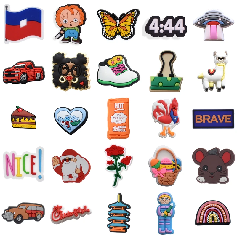 

Wholesale Bulk Para Pins Kids Gifts Men Set Jeans Shoe Charms Packs Boy Decorations for Crocs Shoes Accessories Girl Women Charm
