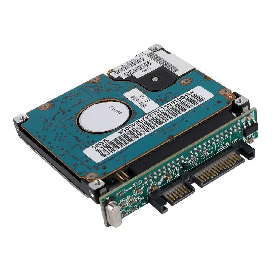 Адаптер 2 5 дюйма с интерфейсом IDE на SATA порт Sup ATA HDD жесткий диск или SSD переходник 44