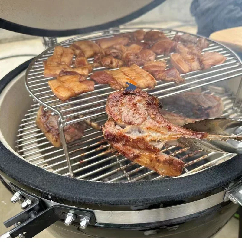 Модный 14-дюймовый мини-гриль в форме яйца Камадо угольный гриль портативная