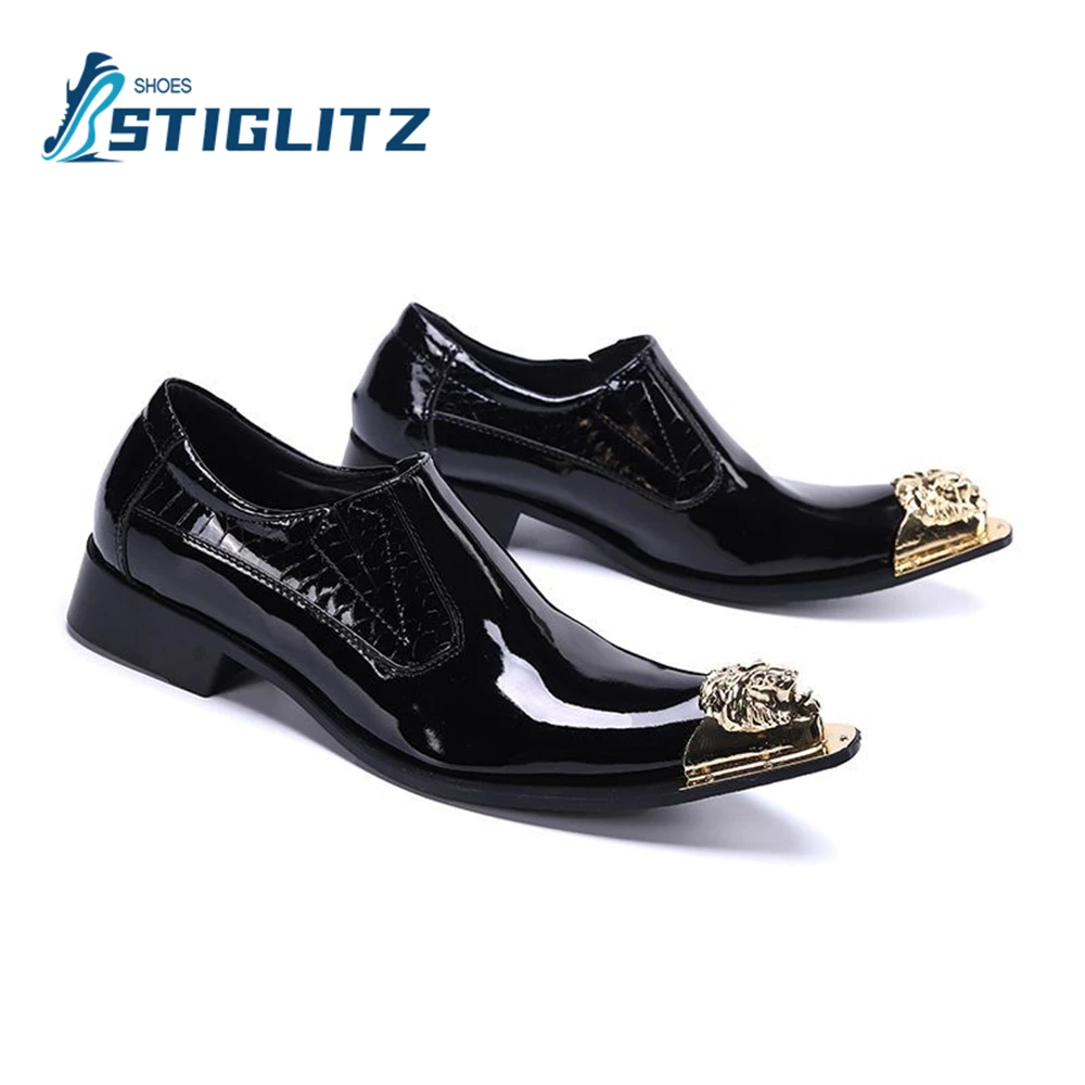 Рисунок 4 - Мюли мужские из лакированной кожи