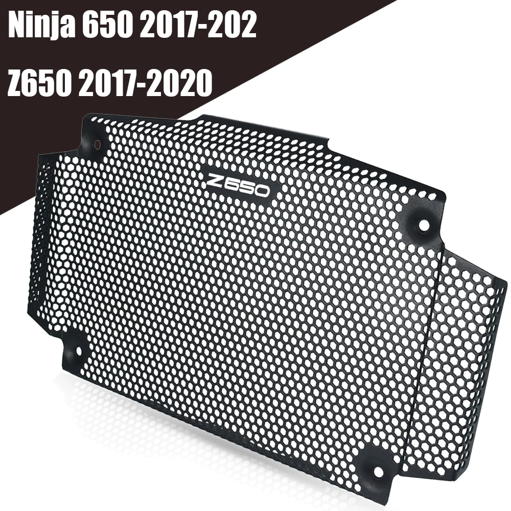 

For Kawasaki Ninja 650 Z650 2017 2018 2019 2020 Motorcycle Accessories Radiator Guard Protector Grille Grill Cover Ninja650 Z650