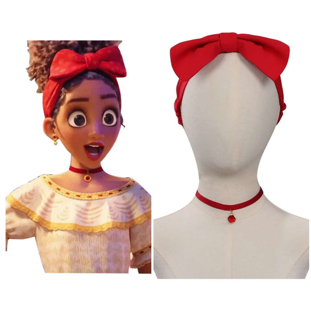 

Dolores Madrigal Cosplay Headband Necklace Hair Accessories Props