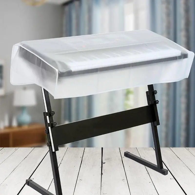 

61/76/88 Keys Transparent Frosted Piano Protective Cover Quality Electronic Cover Dustproof Piano High Q6H0