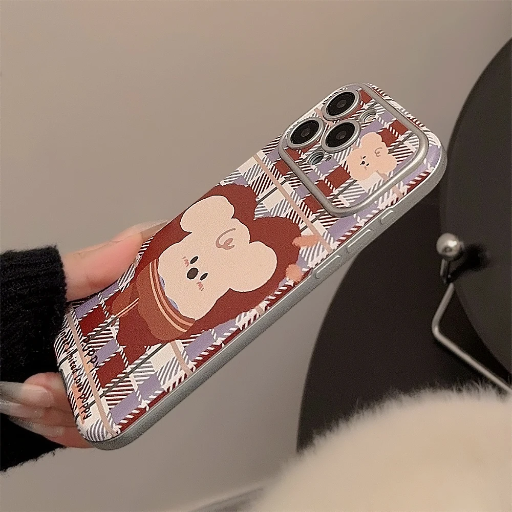 Силиконовый ударопрочный чехол для iPhone 15 14 13 Pro Max 12 11 Plus