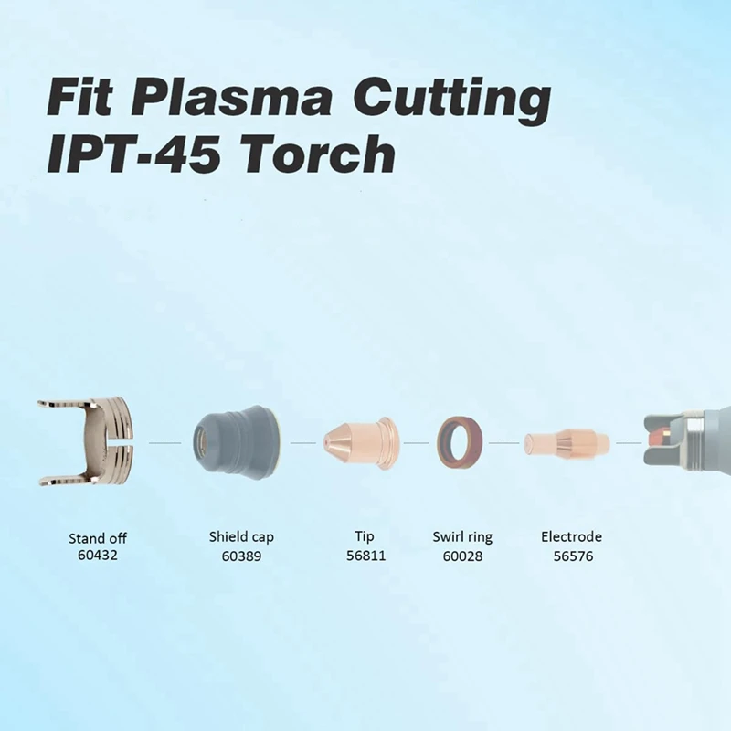 Расходные материалы для плазменной резки наконечник 56576 электрод 56811 56255 подходит
