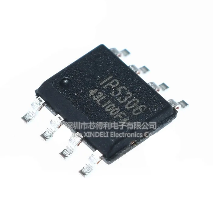 

New original IP5306 SOP8 2.1A charging/2.4A discharging highly integrated mobile power chip