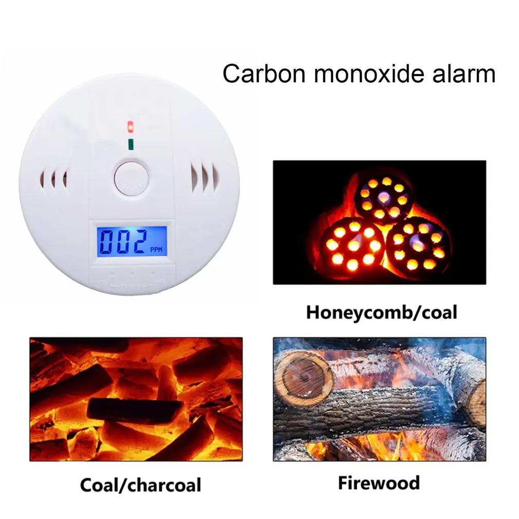 Датчик угарного газа с сиреной 85 дБ | Инструменты