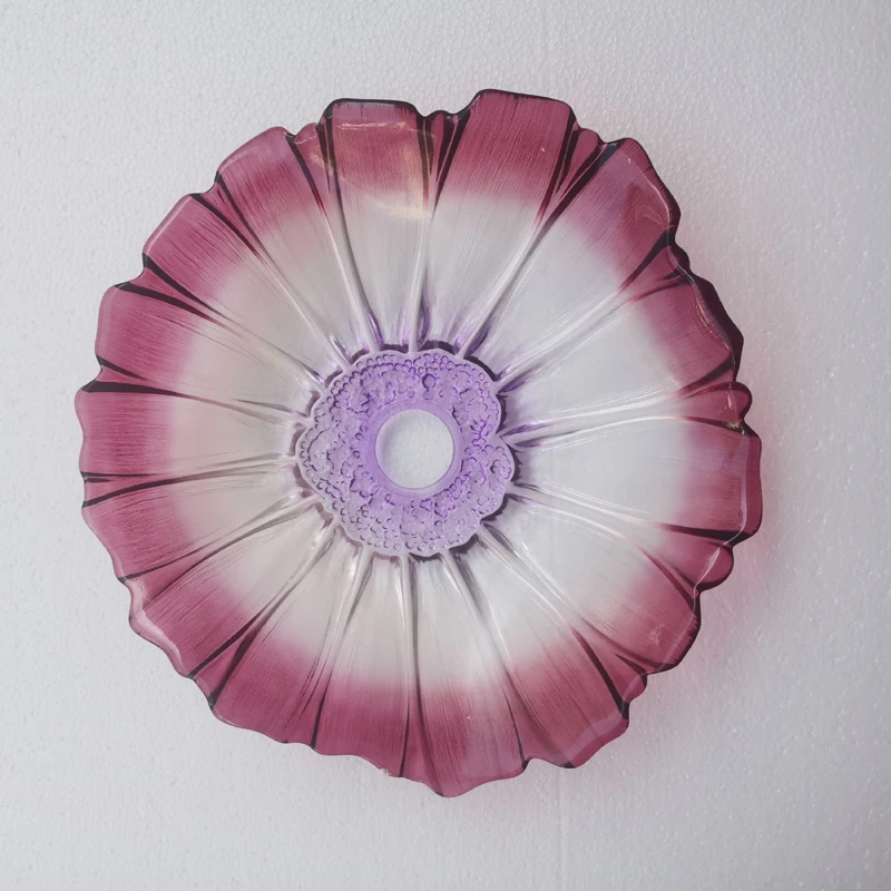 Винтажный Стеклянный Подвесной Светильник С Цветочным Дизайном Для Домашнего