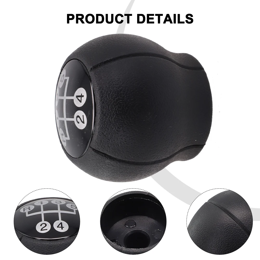 

High Quality Practical To Use Gear Shift Knob Parts & Accessories 1PACK 5 Speed 52 X 50mm/2.04\" X 1.97\" Approx. 77g