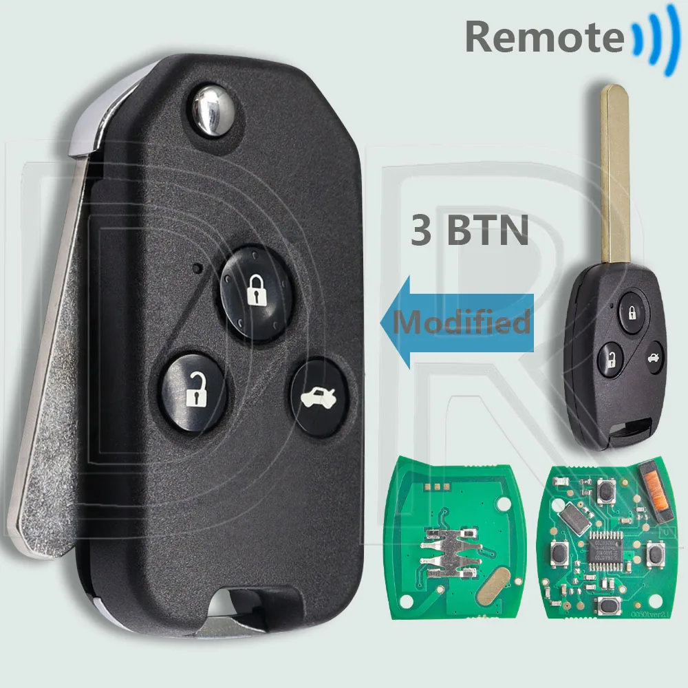 

DR KR55WK49308 ID46 PCF7941 чип 313,8 МГц автомобильный дистанционный ключ для Honda Civic Accord CRV Pilot HR-V Fit Insight City Jazz Odyssey