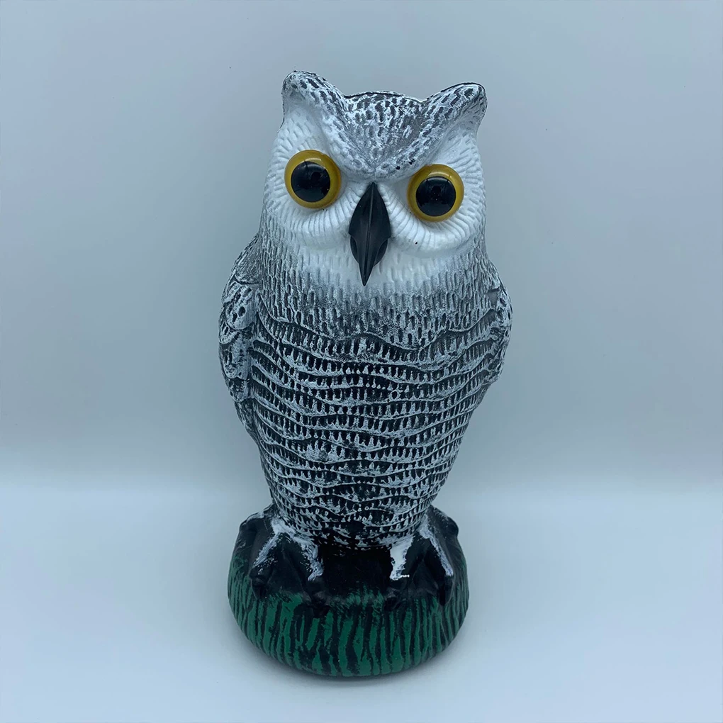 Пластиковая приманка в виде совы для искусственного пугала декоративная статуя