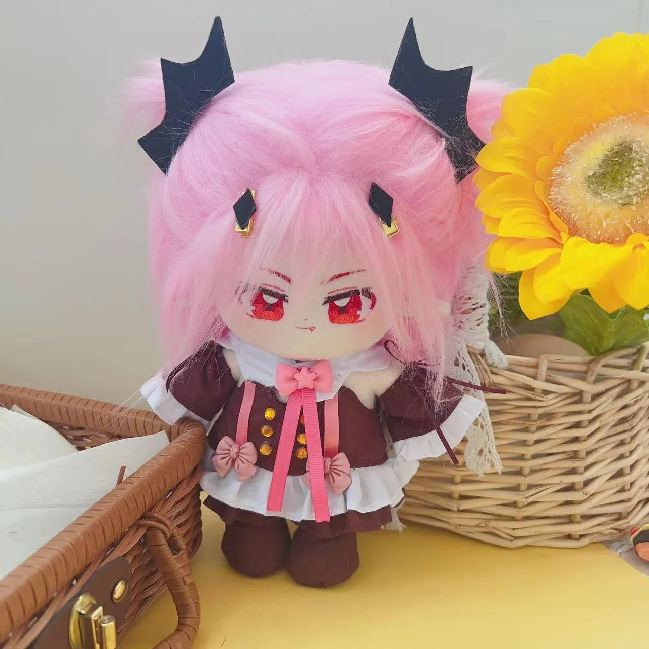 

Seraph of the end Krul Tepes 20 см плюшевая Плюшевая Кукла Плюшевая одежда наряд аниме игрушечная фигурка Cospslay