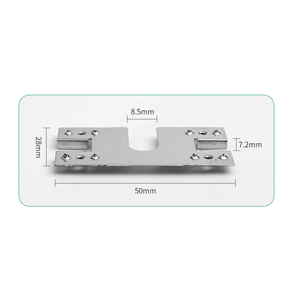 

Solar Panel Grounding Gaskets 28x50mm 50pcs Cable Clamp Conductive For Roof Photovoltaic Protection High Quality