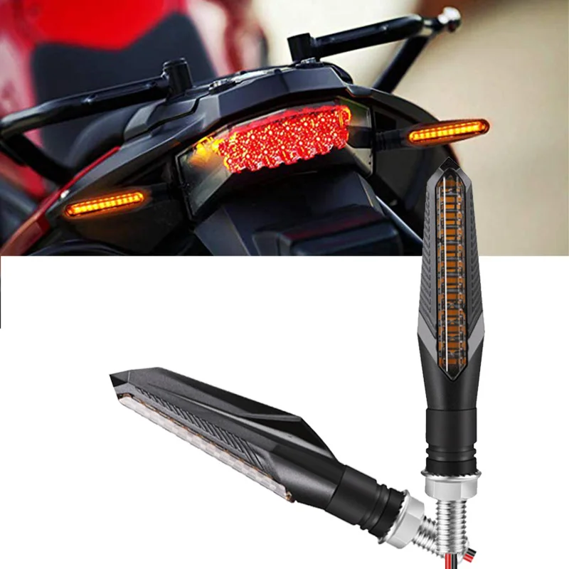 Intermitentes LED para motocicleta, accesorios de luces intermitentes para Ducati Scrambler Monster 821 Monster 1000 Monster 1200 Monster 900