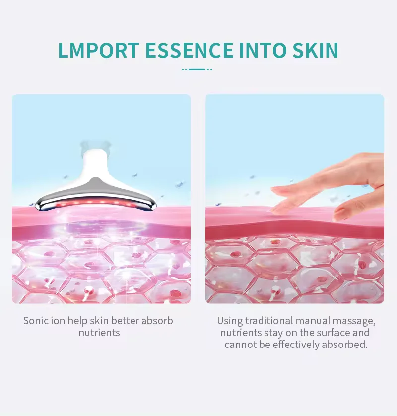 EMS вибрационный лифтинг шеи косметическое устройство инструменты для красоты