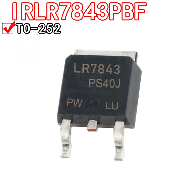 10 шт. IRLR7843PBF TO252 IRLR7843 TO-252 LR7843 SMD 10 шт. IRLR7843PBF TO252 IRLR7843 TO-252 LR7843 SMD
