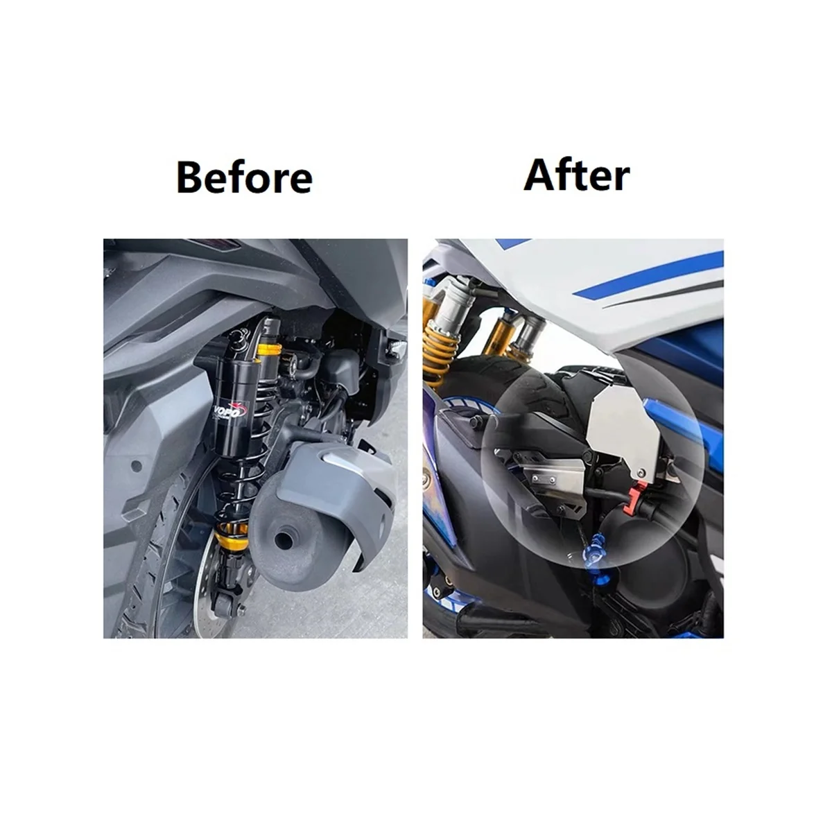 Аксессуары для Honda Forza 350 Forza350 защитная крышка заднего тормозного насоса