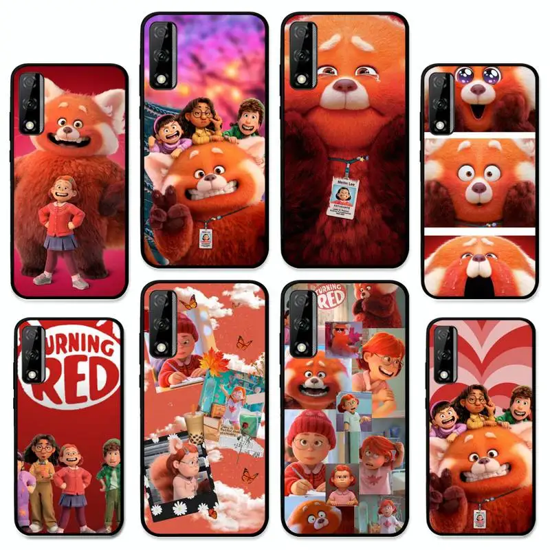

Disney turning red Phone Case for Huawei Y 6 9 7 5 8s prime 2019 2018 enjoy 7 plus