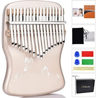 kalimba thumb piano portable mbira finger piano with music books tuning hammer gifts for kids adults beginners professional