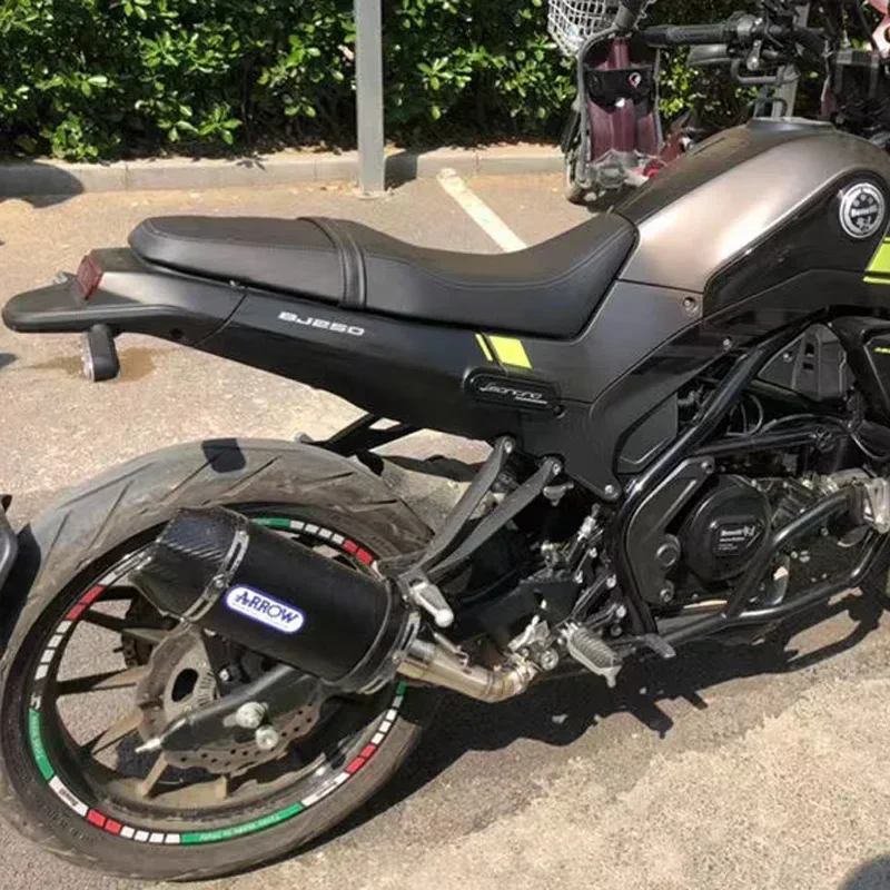 Универсальный 51 мм выхлопная труба мотоцикла Escape Moto модифицированный глушитель