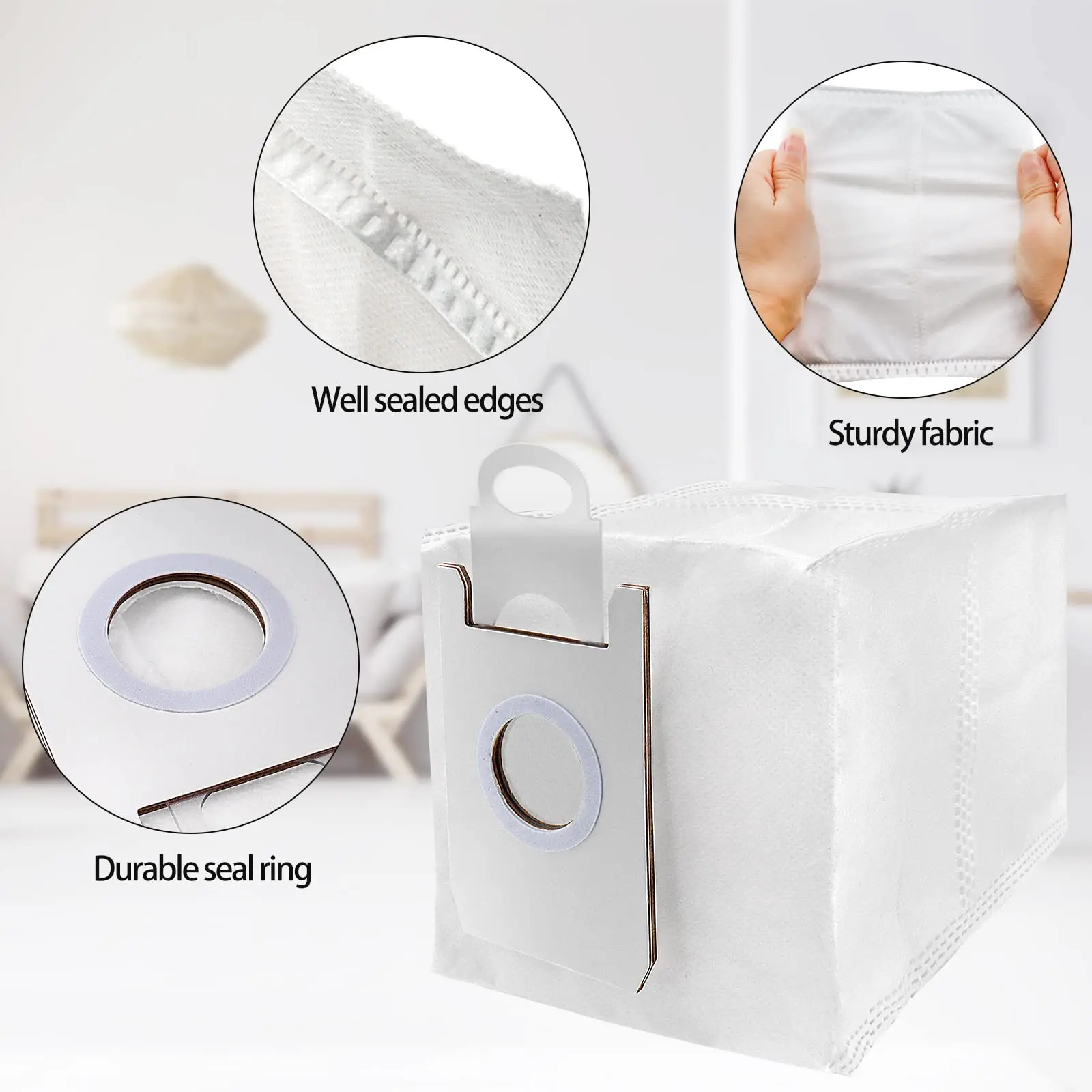 Фото Для Cecotec Conga 2290, аксессуары для мешков для пыли, пылесос, пылевой фильтр, запасные части, пылесборник, сменные мешки для пыли №2