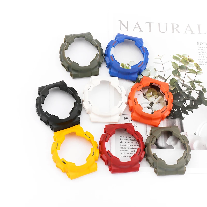Resin strap watch case Set for Casio G-SHOCK GA-100 GA-120 140 Men's and women's strap watch accessories
