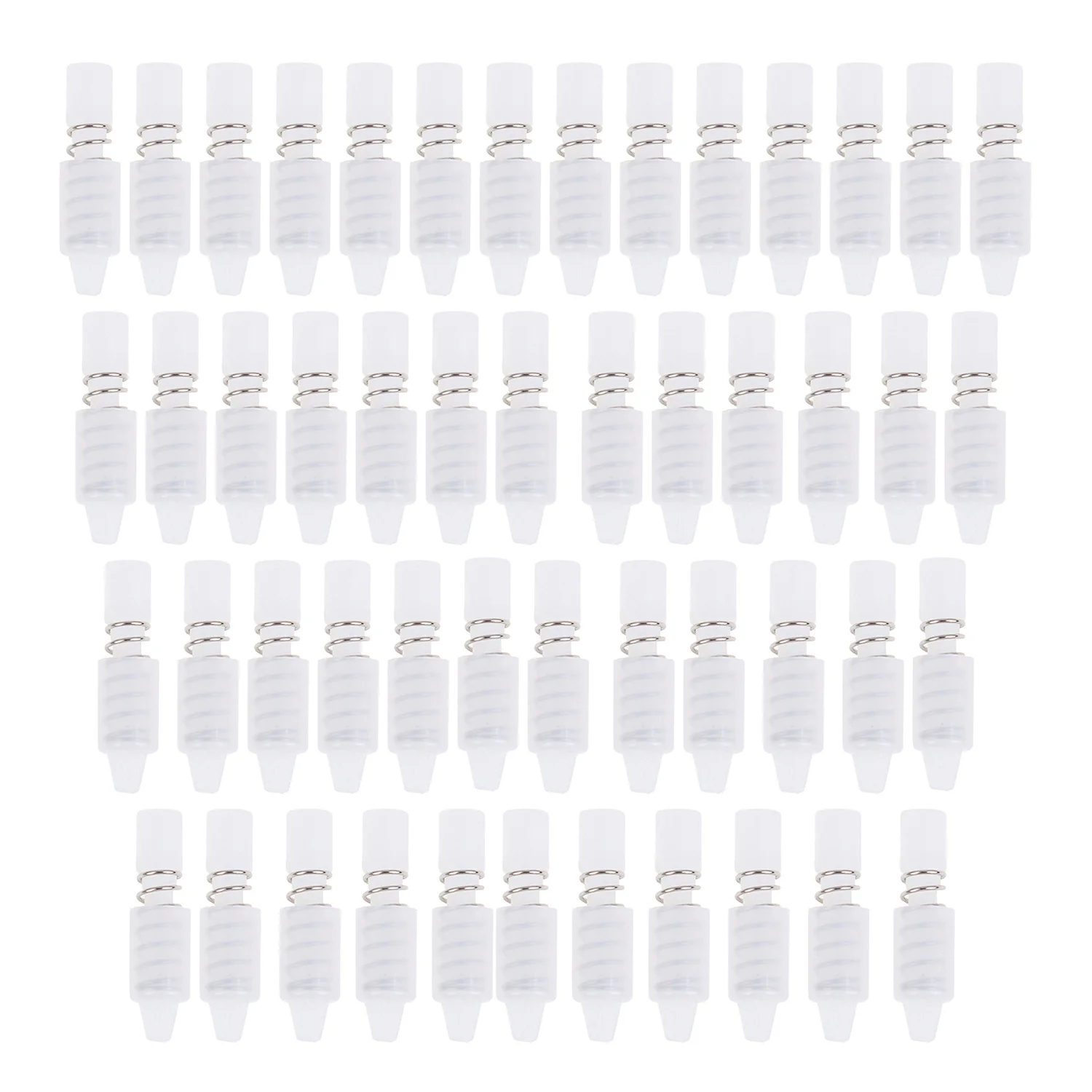 

50Pcs PC Heatsink Cooling Fan Spring Rivet Fastener Push Pin Mounting Screw