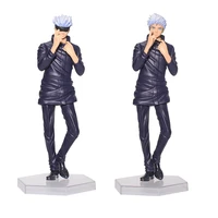 jujutsu kaisen anime figure 21cm standing satoru gojo face change figure boxed pvc action model collection creative toys