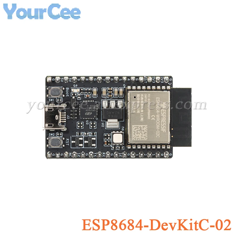 ESP8684-DevKitC-02 ESP8684-DevKitM-1 Модуль макетной платы ESP8684 WROOM-02C ESP8684-MINI-1 Беспроводной модуль