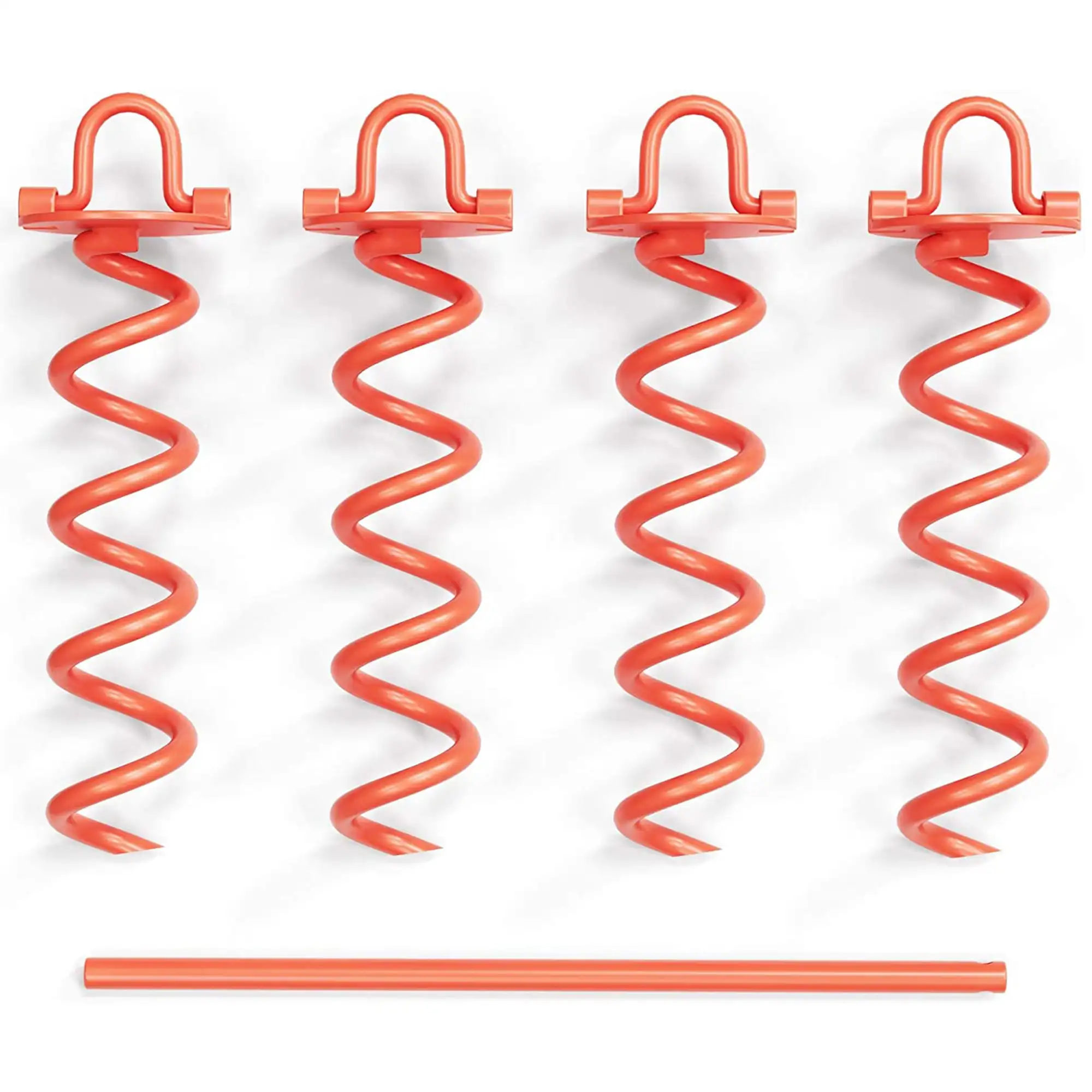 

Ground Anchors Heavy Duty Tent Stakes Camping Accessories 4 Pieces