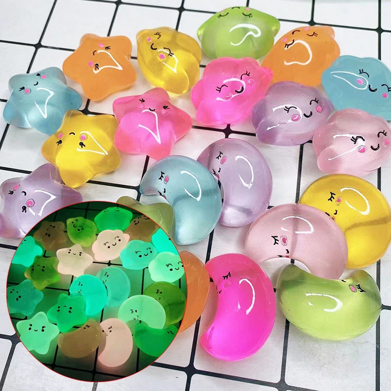 

Светящиеся миниатюрные полимерные трехмерные лунные облака аксессуары «сделай сам» подвеска для автомобиля микро ландшафтное украшение