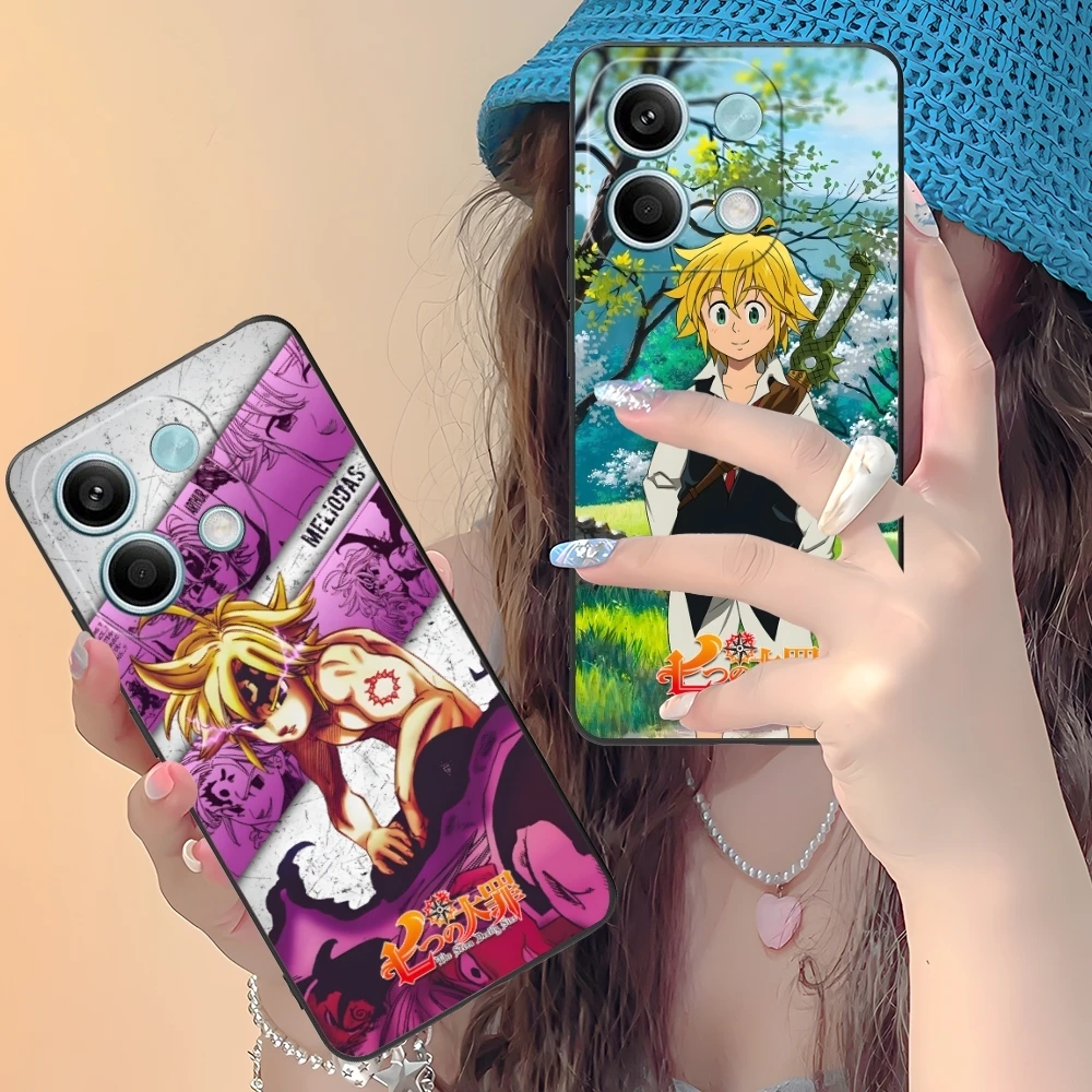 Чехол для сотового телефона &quotСемь смертных грехов&quot Meliodas Xiaomi Redmi 14 13 13C 12 12C 10 10C A1