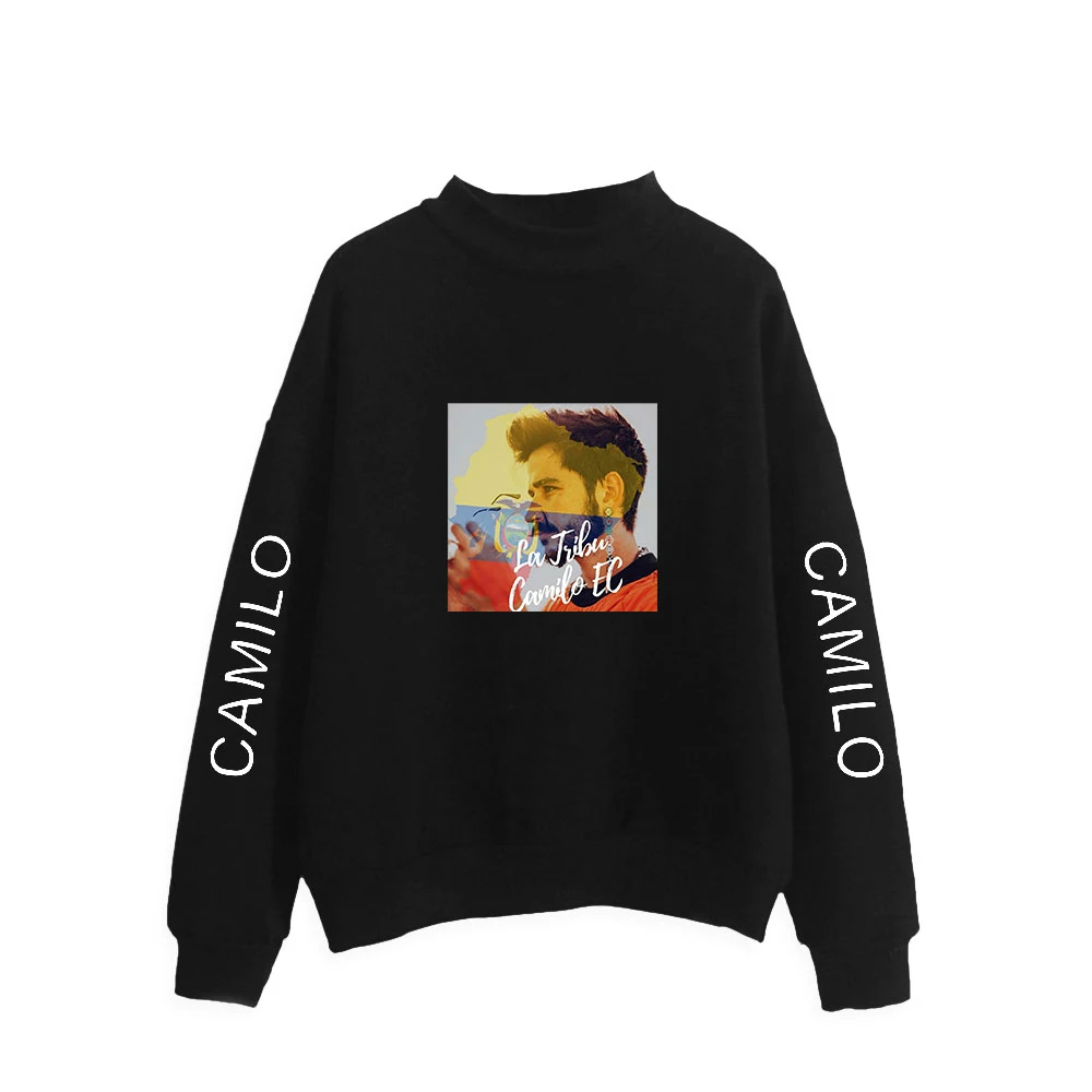 

Pop-Sudadera con cuello alto para hombre y mujer, ropa de calle Harajuku, moda para niño y niña