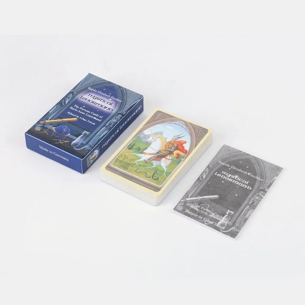 Мистические карты Lenormand с изображением оракла досуг настольная игра пророчество