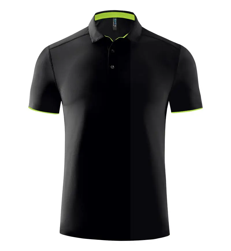 R257-5 2022 New Men's black Polo Shirt Mens Casual Polo shirt Male Short Sleeve High Quantity polo