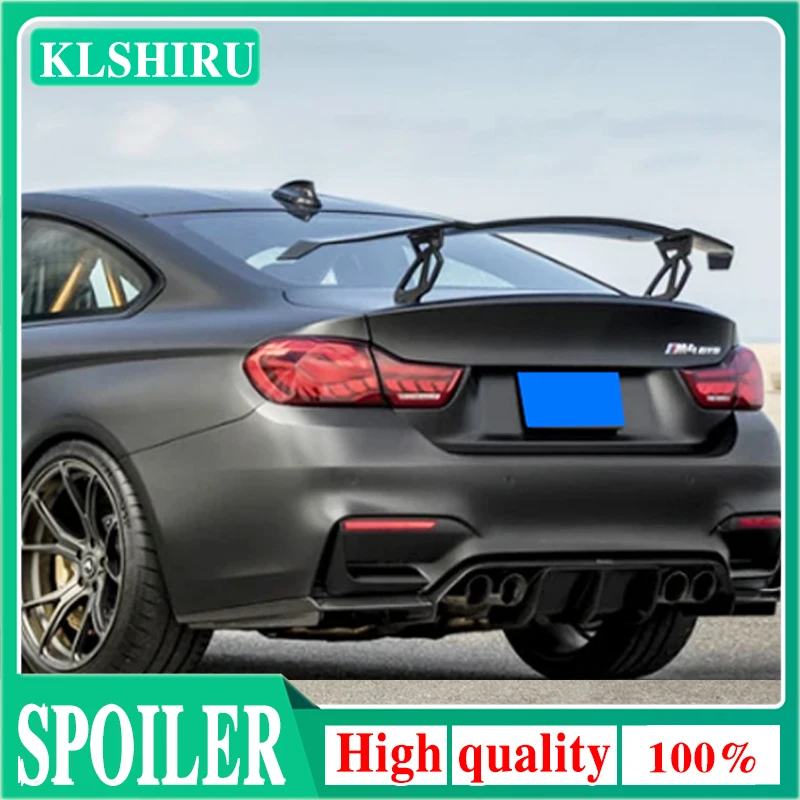 GTS-V Style ABS Car Spoiler Wing Glossy Black Refit FOR BMW F80 M3 E92 E46 F82 M4 M5 M6 F22 F30 F32 F33 F36 G20 G30 2014-UP
