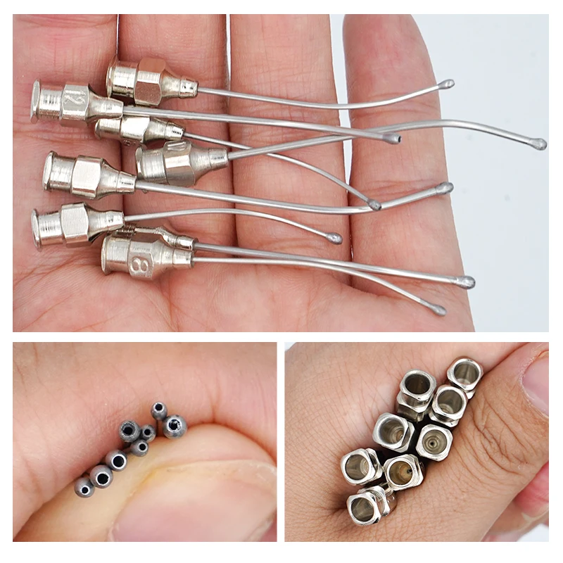 Шприц для кормления птиц игла из нержавеющей стали сгибания крыс и мышей