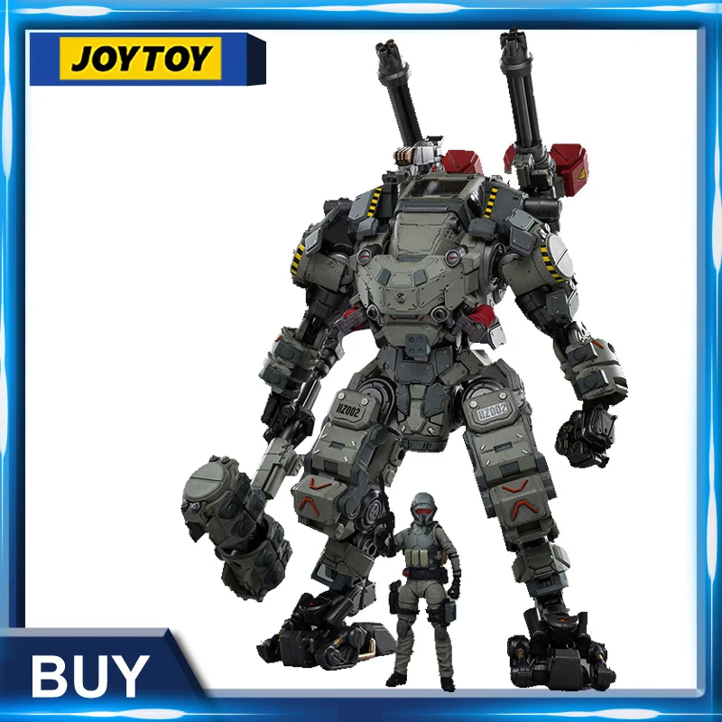 

1/25 JOYTOY Action Figure Mecha Steel Bone H02 Robot with Soldier Anime Collection Model Toy Gift In Sock Now Free Shipping