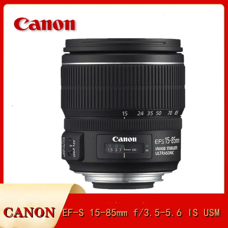 

Canon EF-S 15-85mm f/3.5-5.6 IS USM Lens for EOS 1300D 650D 600D 700D 60D 70D 80D 7D 7D2 T3i T5i T6